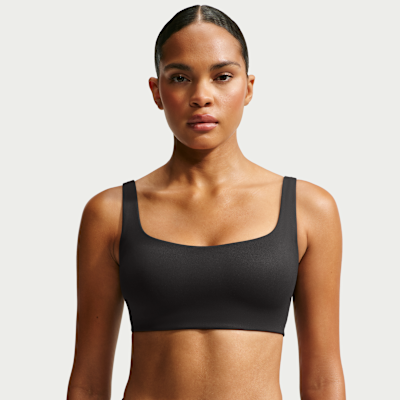 NikeSKIMS Matte Women's Printed Scoop Neck Bra. Nike.com